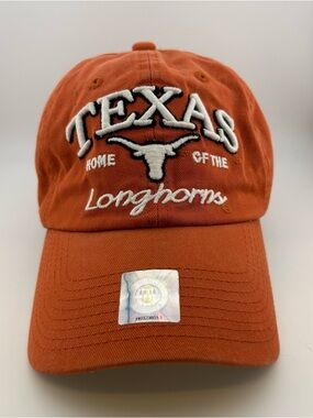 Vintage Texas Home of The Longhorns Top Of The World Adjustable Hat NCAA Logo